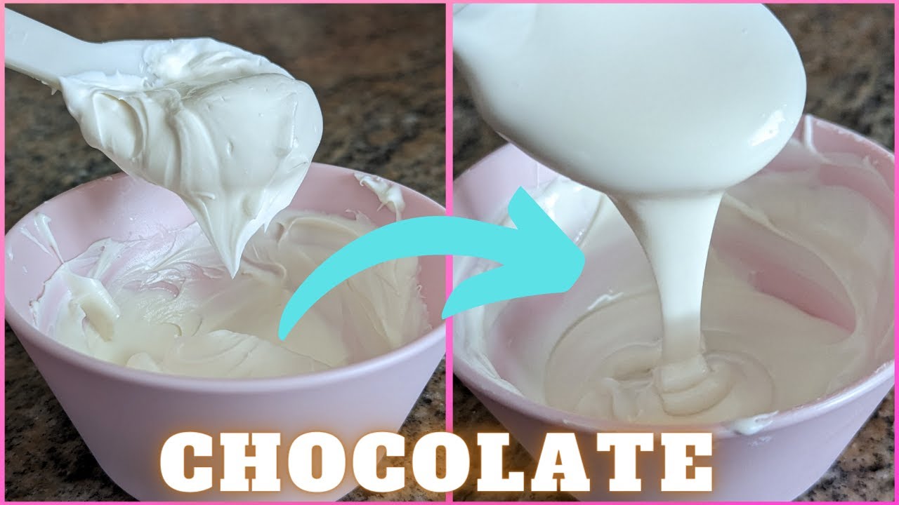 Cómo fundir chocolate y mantenerlo líquido