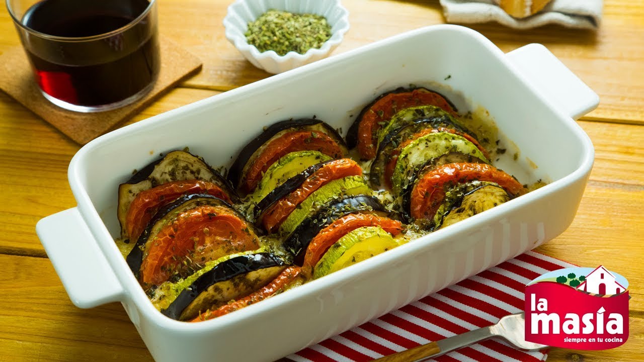 Deliciosa receta de verduras al horno: berenjena calabacín y tomate
