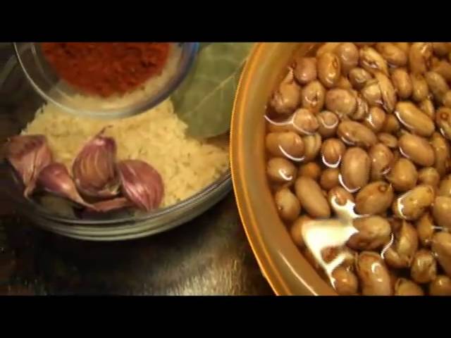 Judías pintas con arroz: receta fácil y rápida en olla a presión