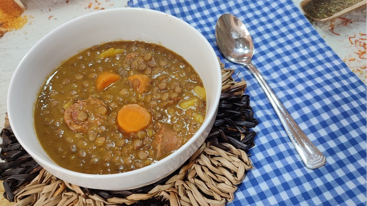Lentejas con chorizo en olla GM G