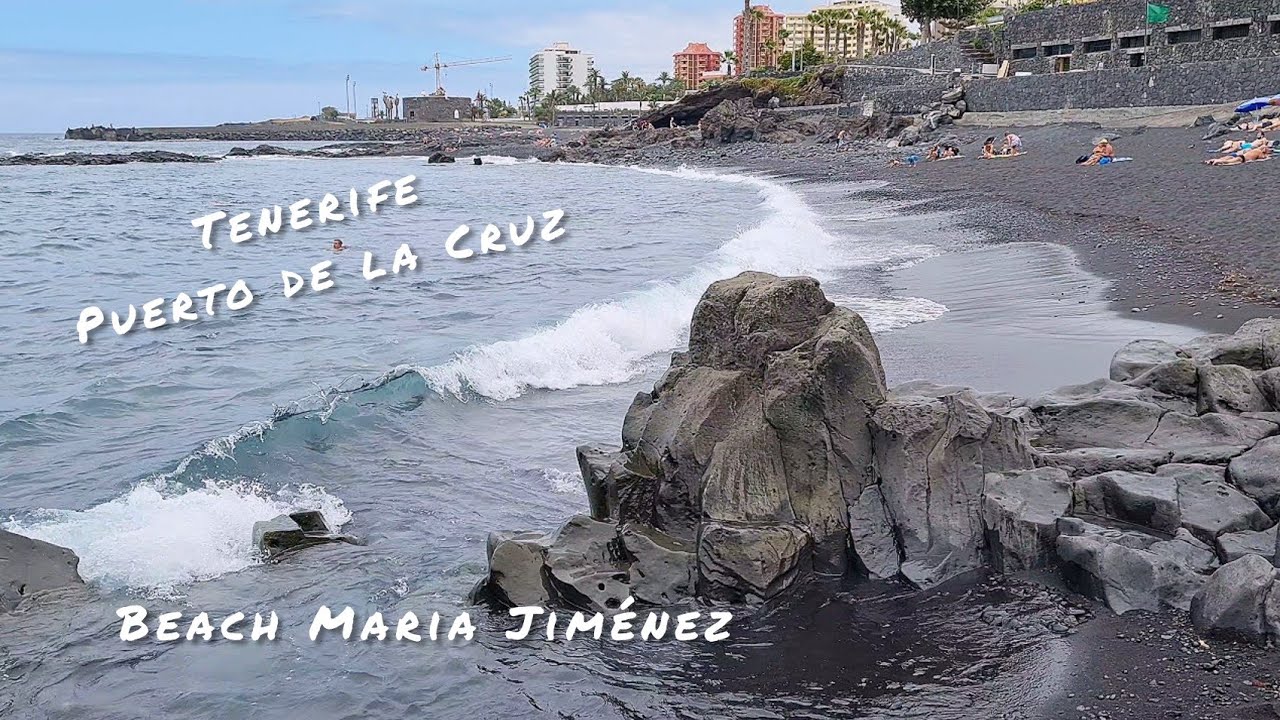MARÍA JIMÉNEZ PLAYA EN PUERTO DE LA CRUZ
