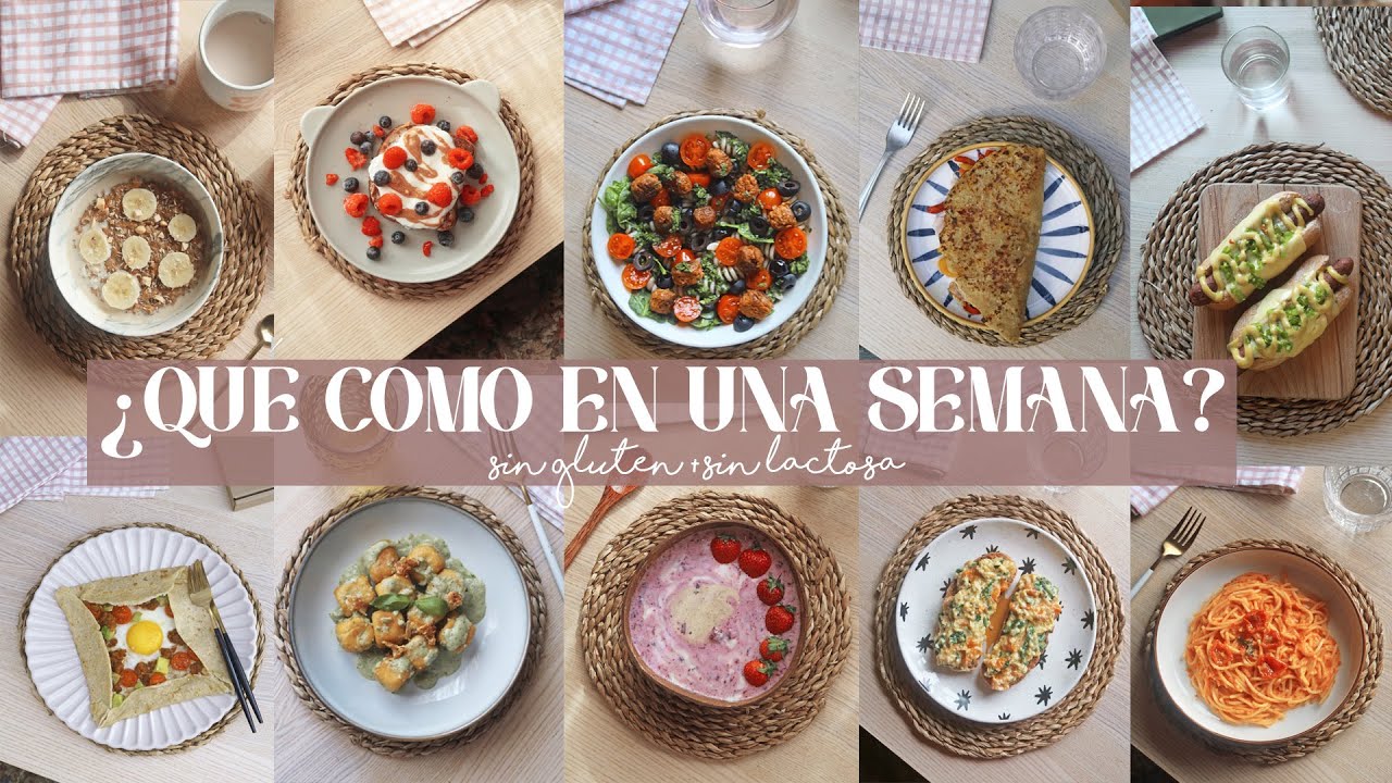 Plan de alimentación sin lactosa y sin fructosa