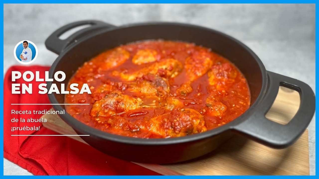 Pollo con tomate como lo hacía la abuela