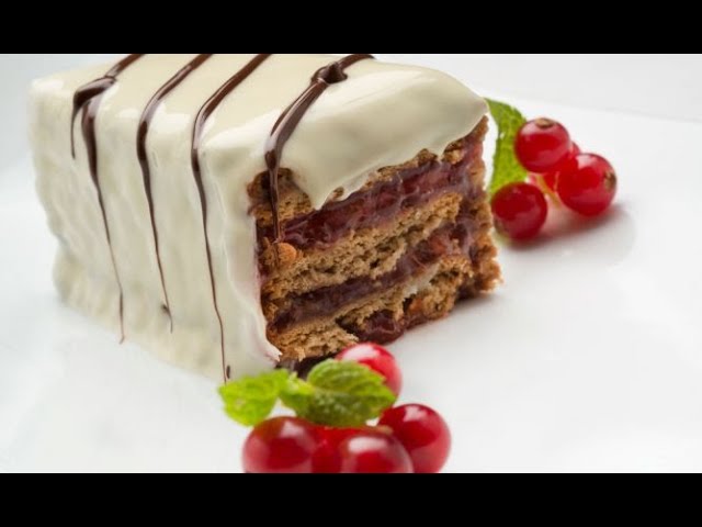 Receta de Eva Arguiñano: Tarta de Galletas y Chocolate Blanco