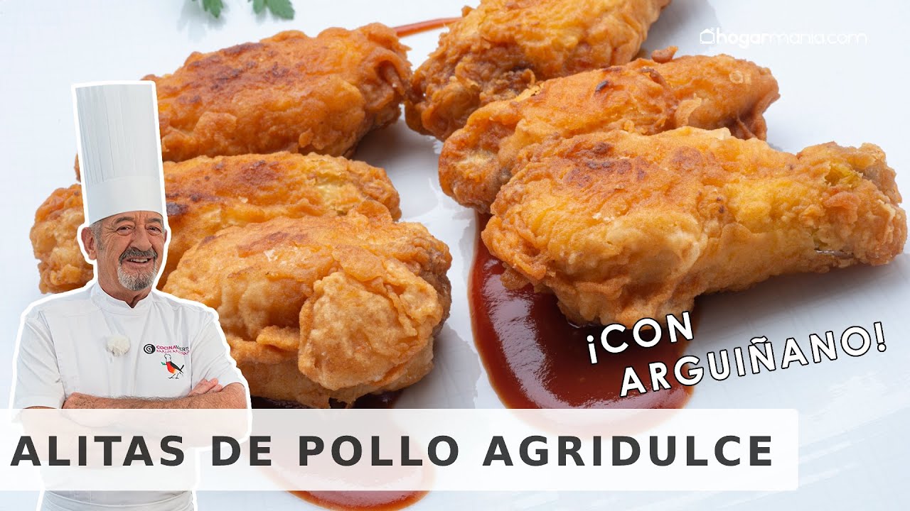 Receta de alitas de pollo crujientes por Karlos Arguiñano