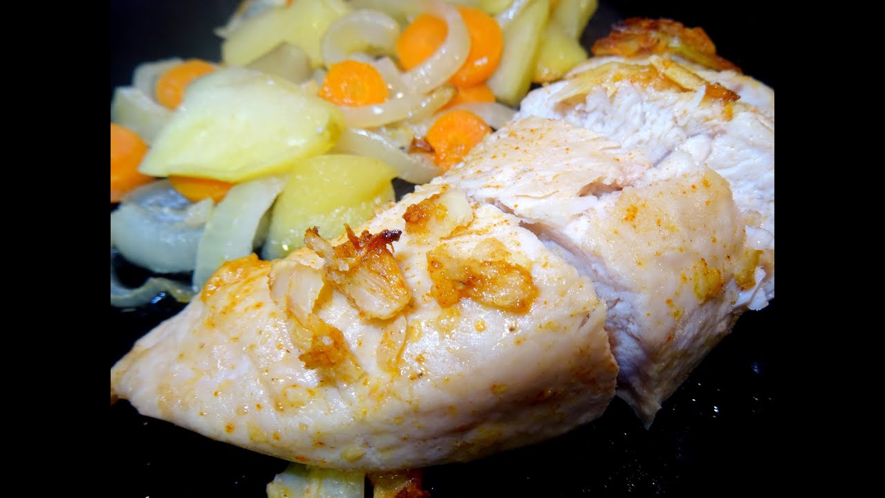 Receta de solomillo de pavo al horno con manzana
