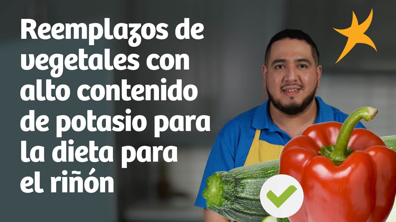 Recetas para enfermos renales con bajo contenido de potasio