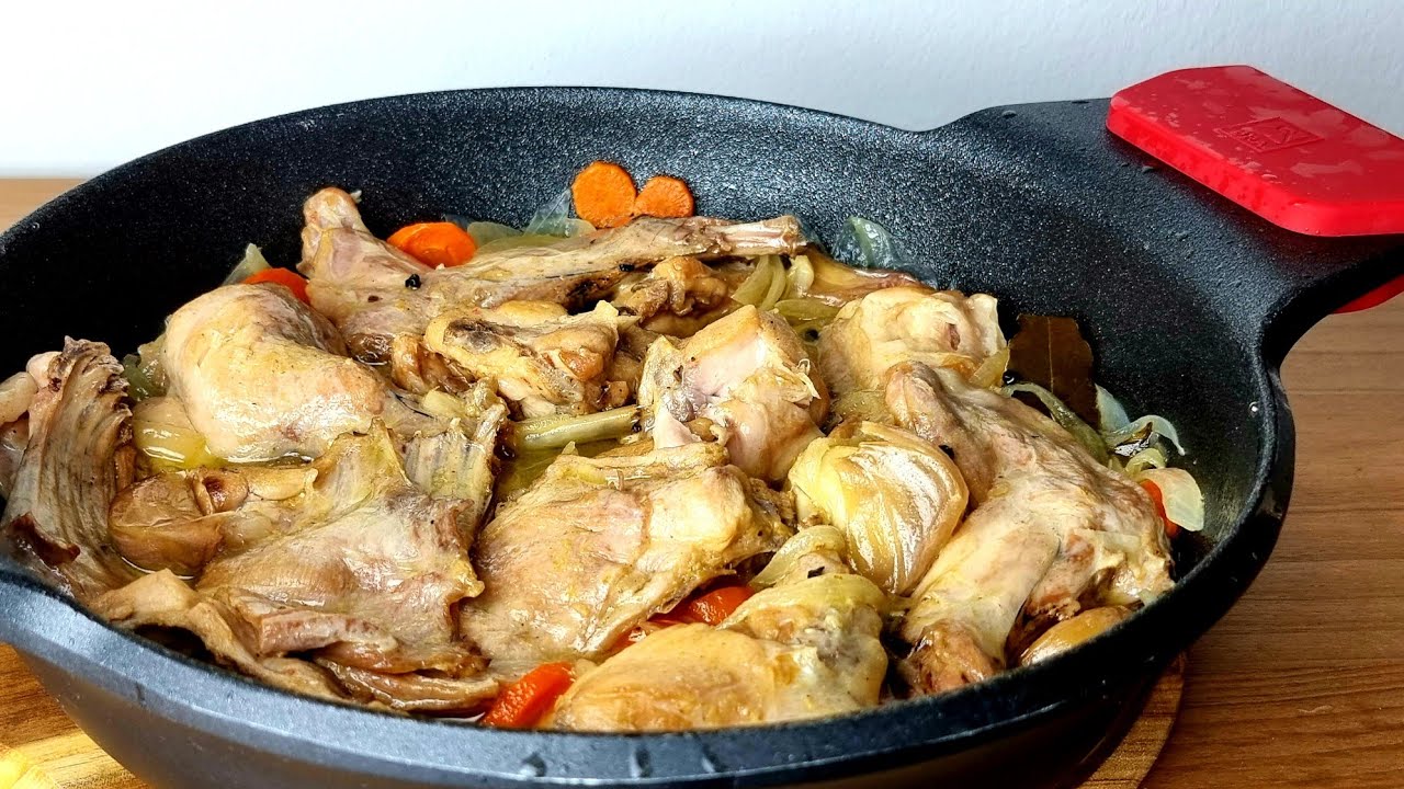Saborea un delicioso conejo en escabeche al instante