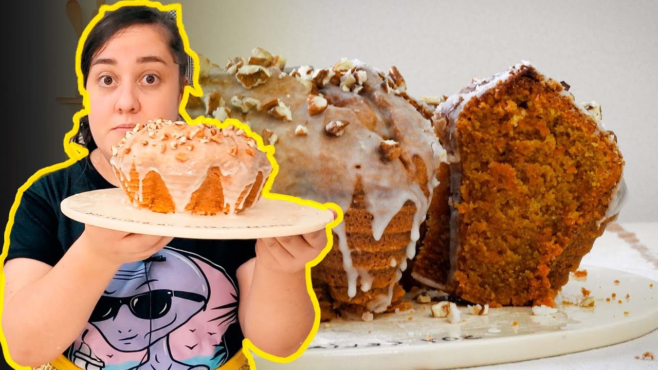 Tarta de zanahoria sin gluten con almidón de maíz