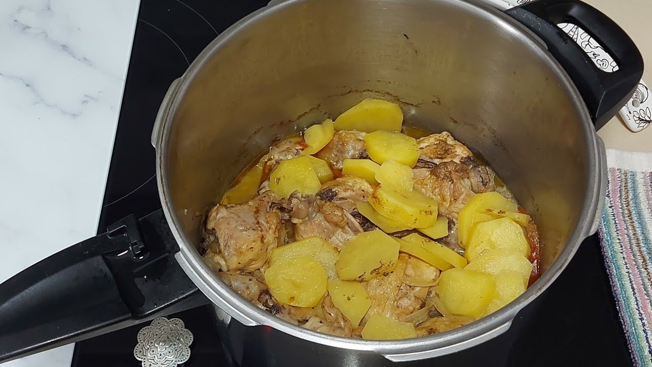 Tiempo de cocción de pollo en salsa en olla express