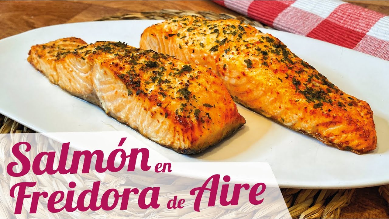 Tiempo de cocción del salmón en una freidora de aire