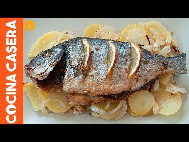 Tiempo y temperatura para hornear una dorada