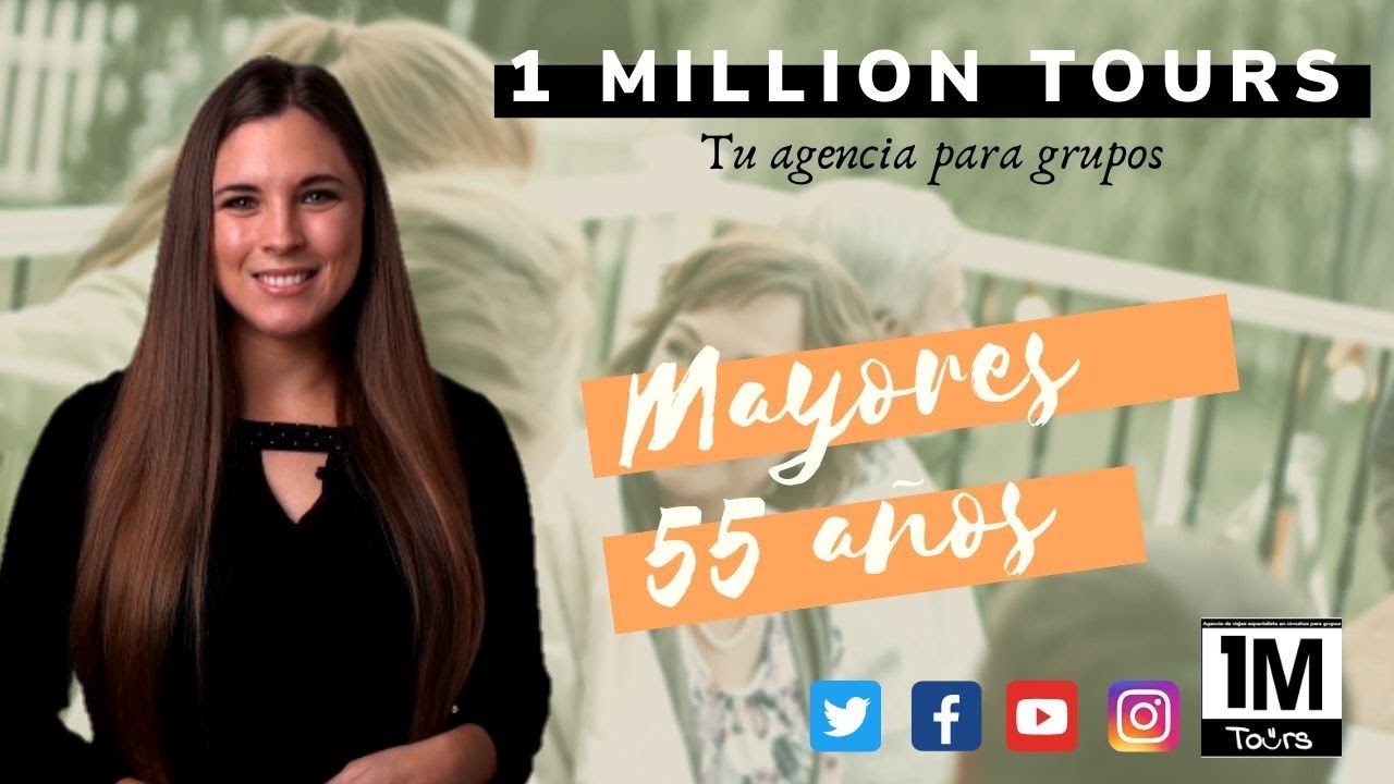 Viajes para personas mayores de 55 años