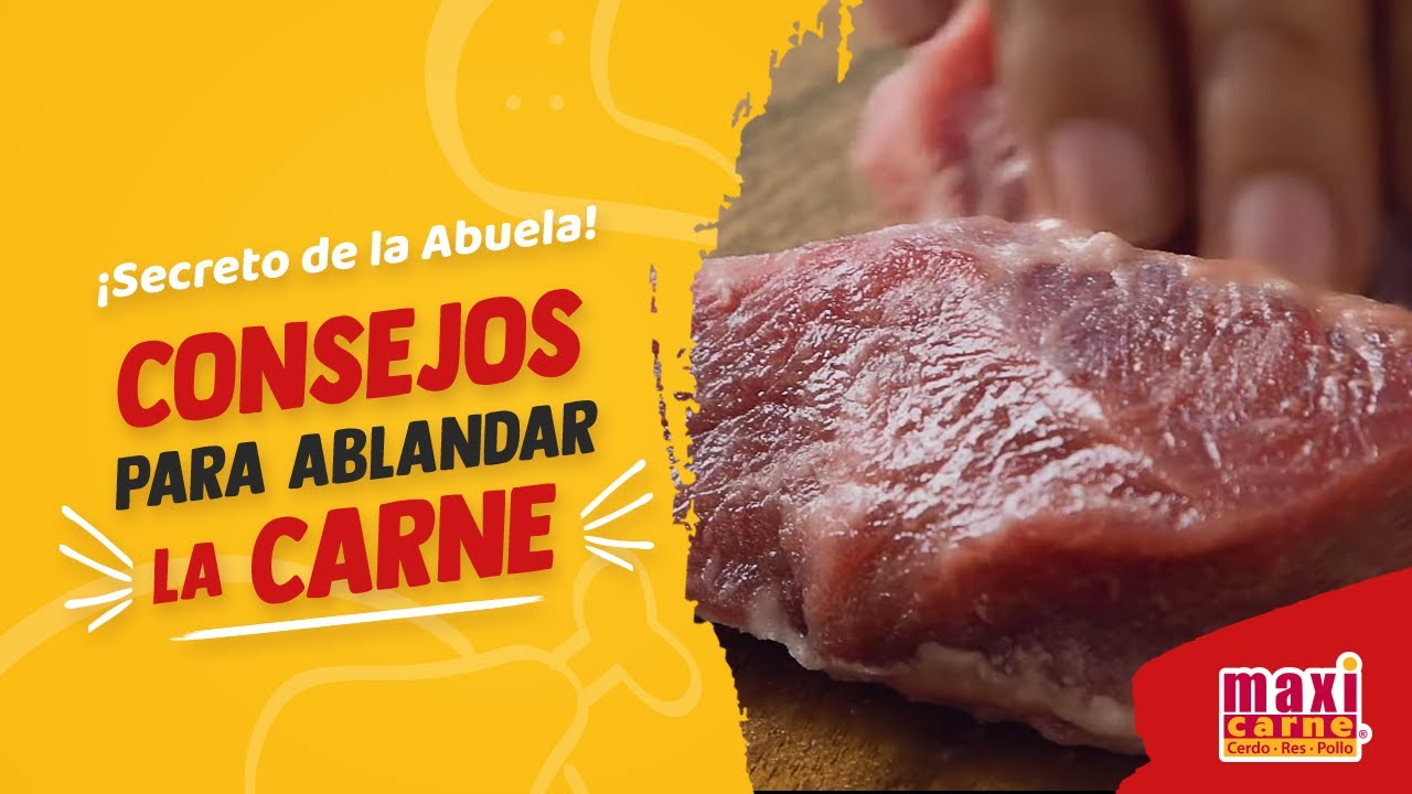 como ablandar la carne de ternera