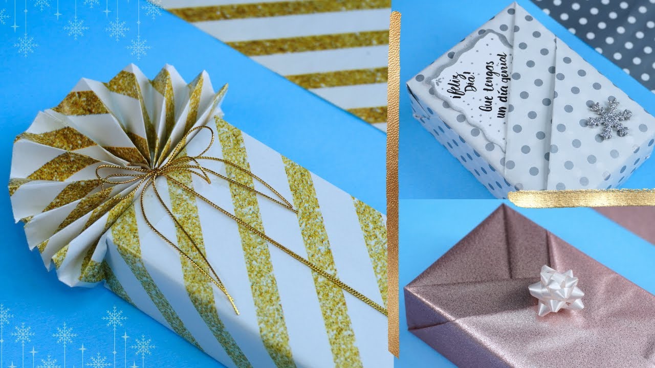 ideas para envolver con papel kraft