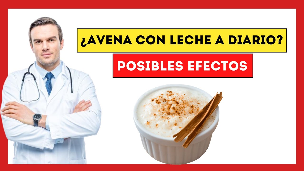 Beneficios de cenar avena con leche