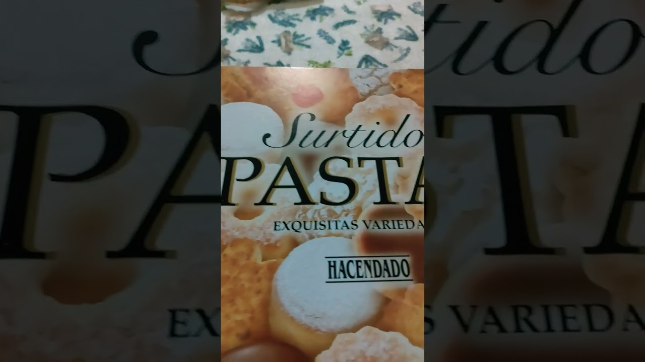 Caja de 500 g de pastas artesanales variadas de la marca Hacendado