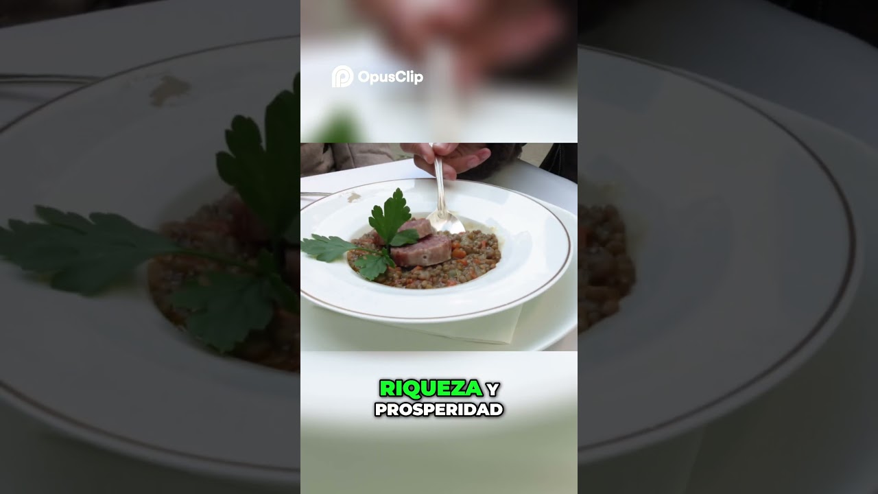 Celebrar fin de año con un delicioso plato de lentejas