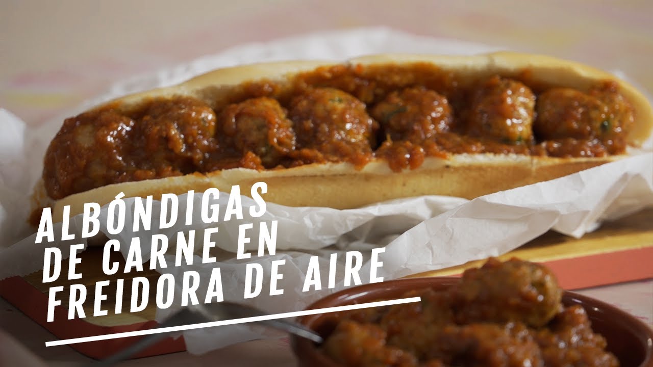 Cómo hacer albóndigas en la freidora de aire Cecotec