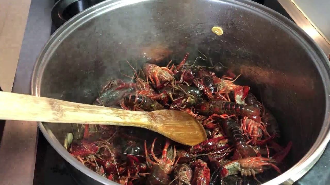 Cómo preparar cangrejos de río al ajillo
