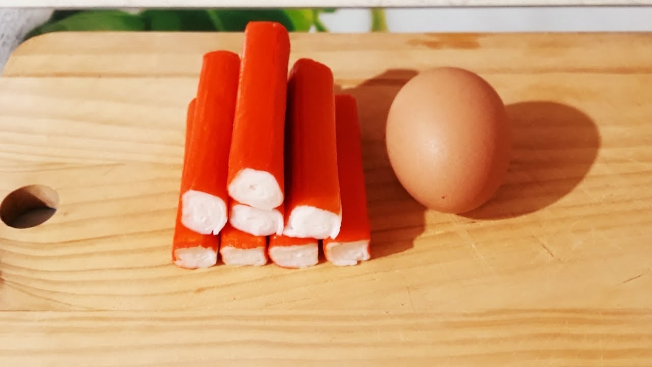 Cómo preparar palitos de cangrejo