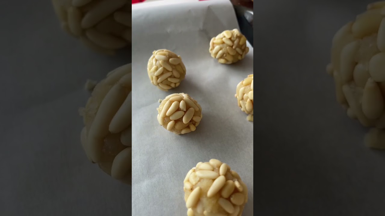 Cómo preparar panellets sin patata ni boniato