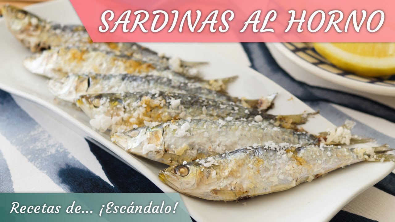 Cómo preparar sardinas al horno