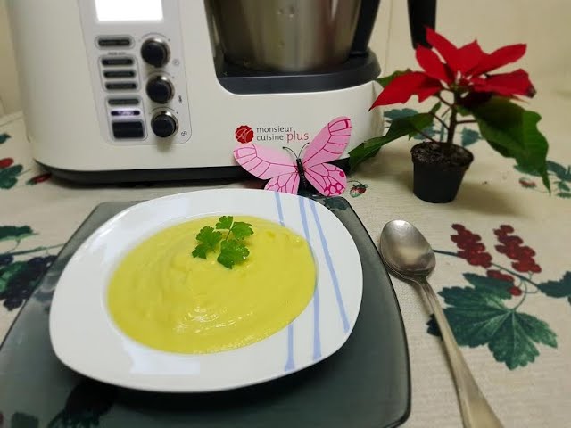 Crema de Puerros y Patata con Monsieur Cuisine