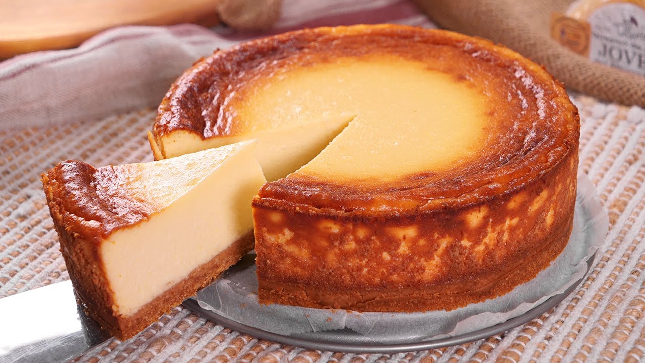Deliciosa tarta de queso horneada para todos los gustos
