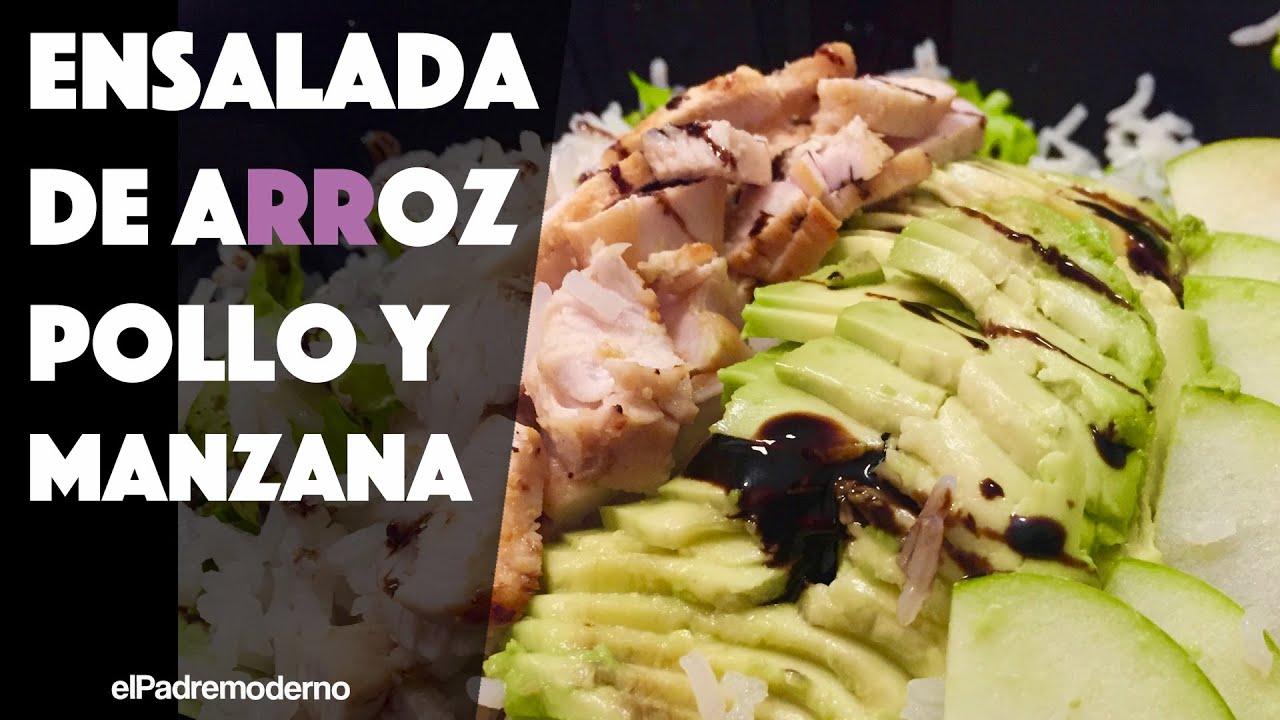 Ensalada de arroz con pollo y manzana: una deliciosa combinación de sabores