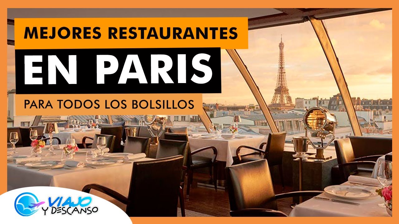 Lugares económicos y románticos para cenar en París