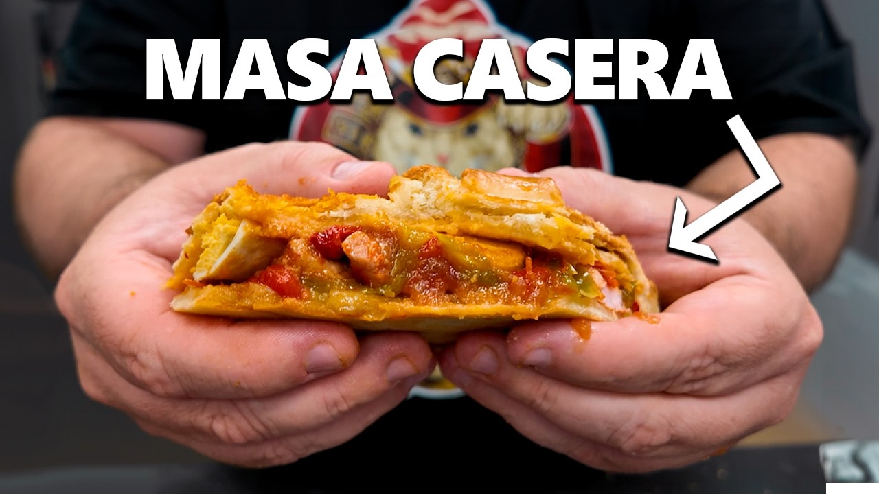Masa para empanada gallega casera sin levadura