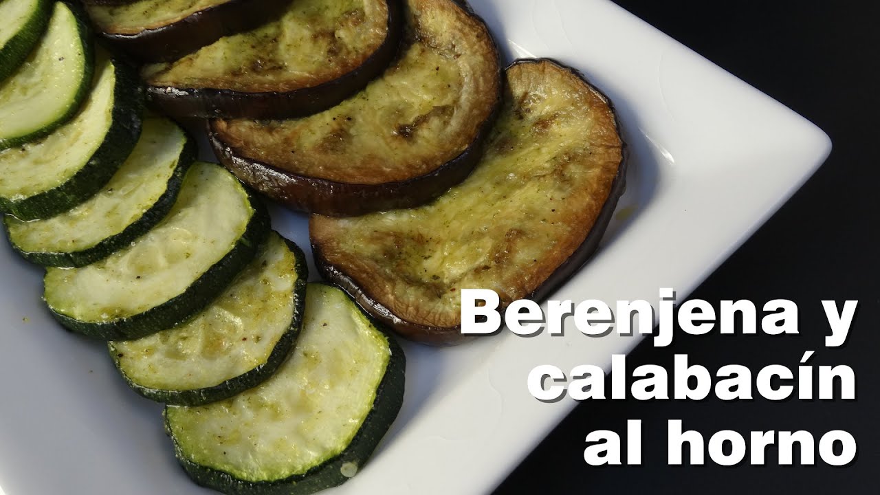 Patatas berenjenas y calabacín horneados