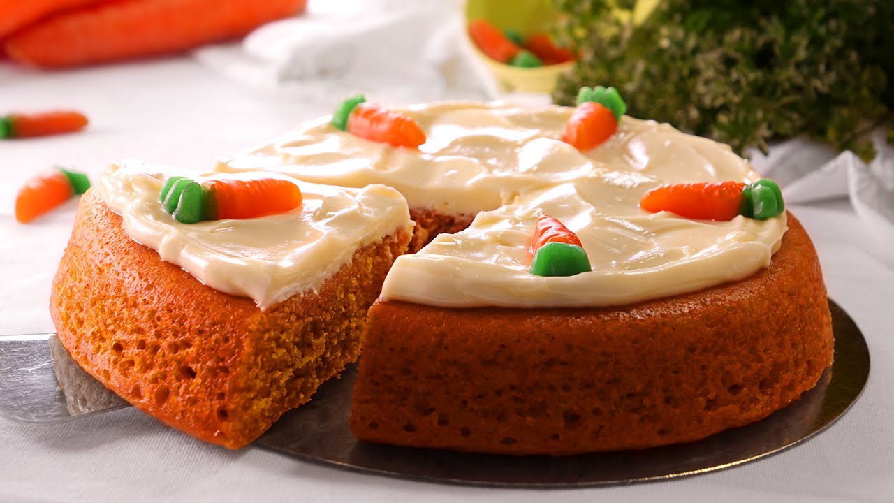 Preparación rápida de tarta de zanahoria sin hornear en 10 minutos