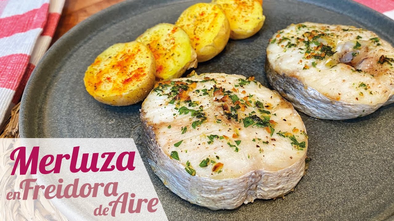 Preparando Merluza en Freidora de Aire Cosori