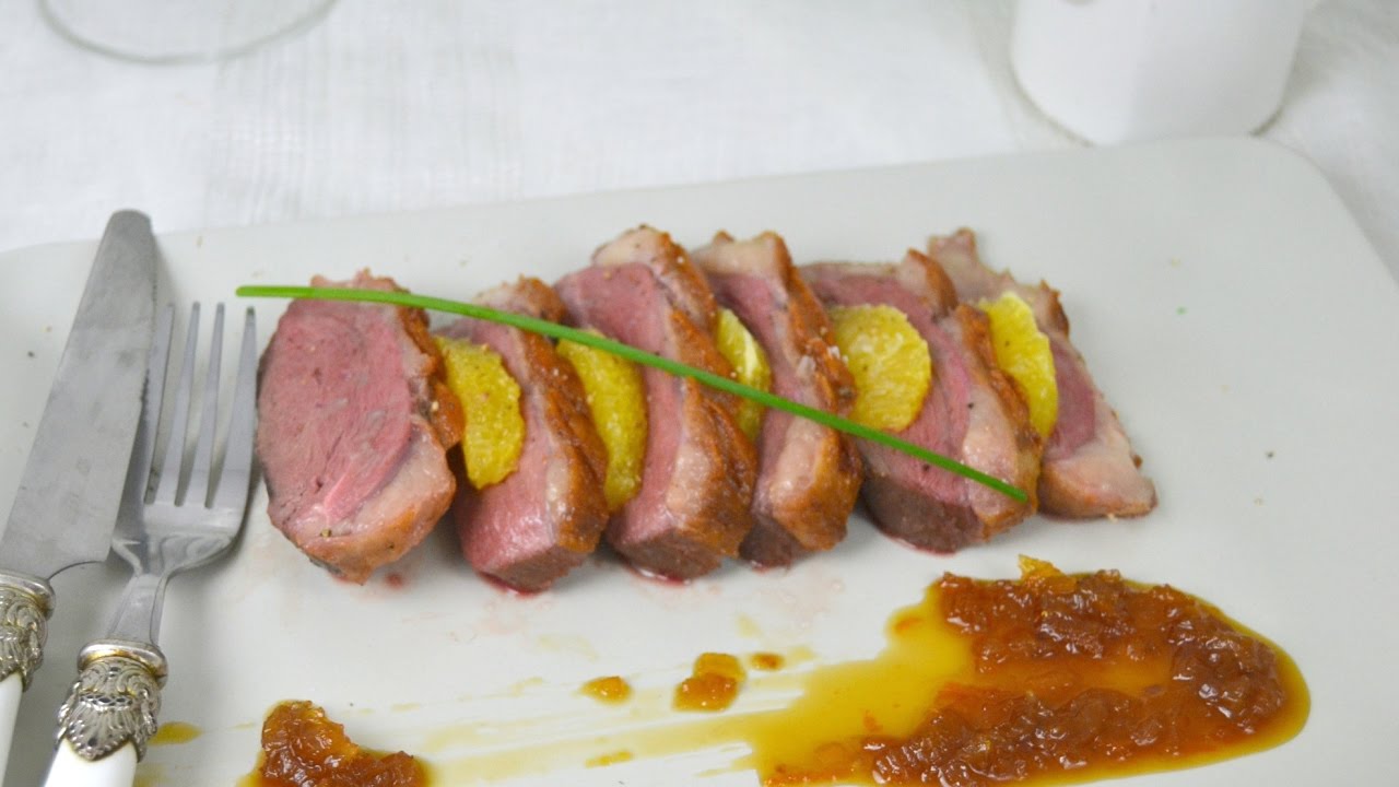 Receta: Salsa de naranja para magret de pato