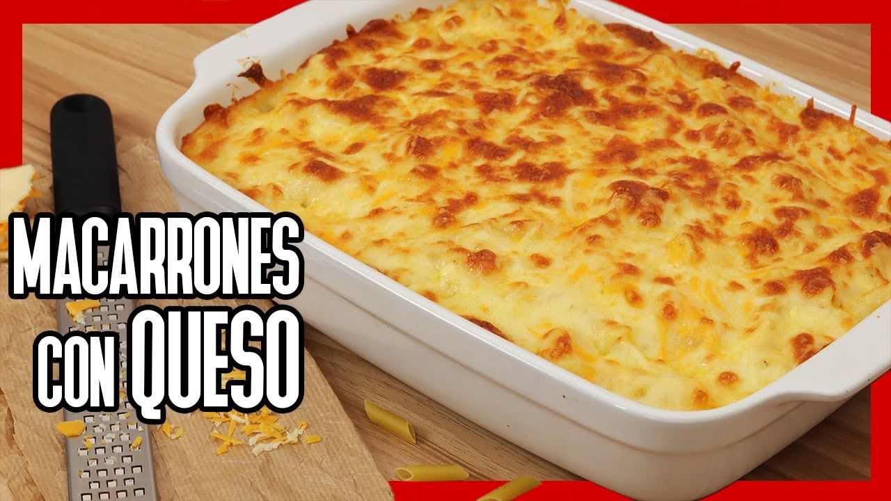 Receta de macarrones con queso al horno al estilo de Arguiñano