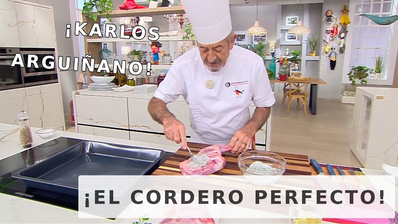 Receta de paletilla de cabrito al horno estilo Arguiñano