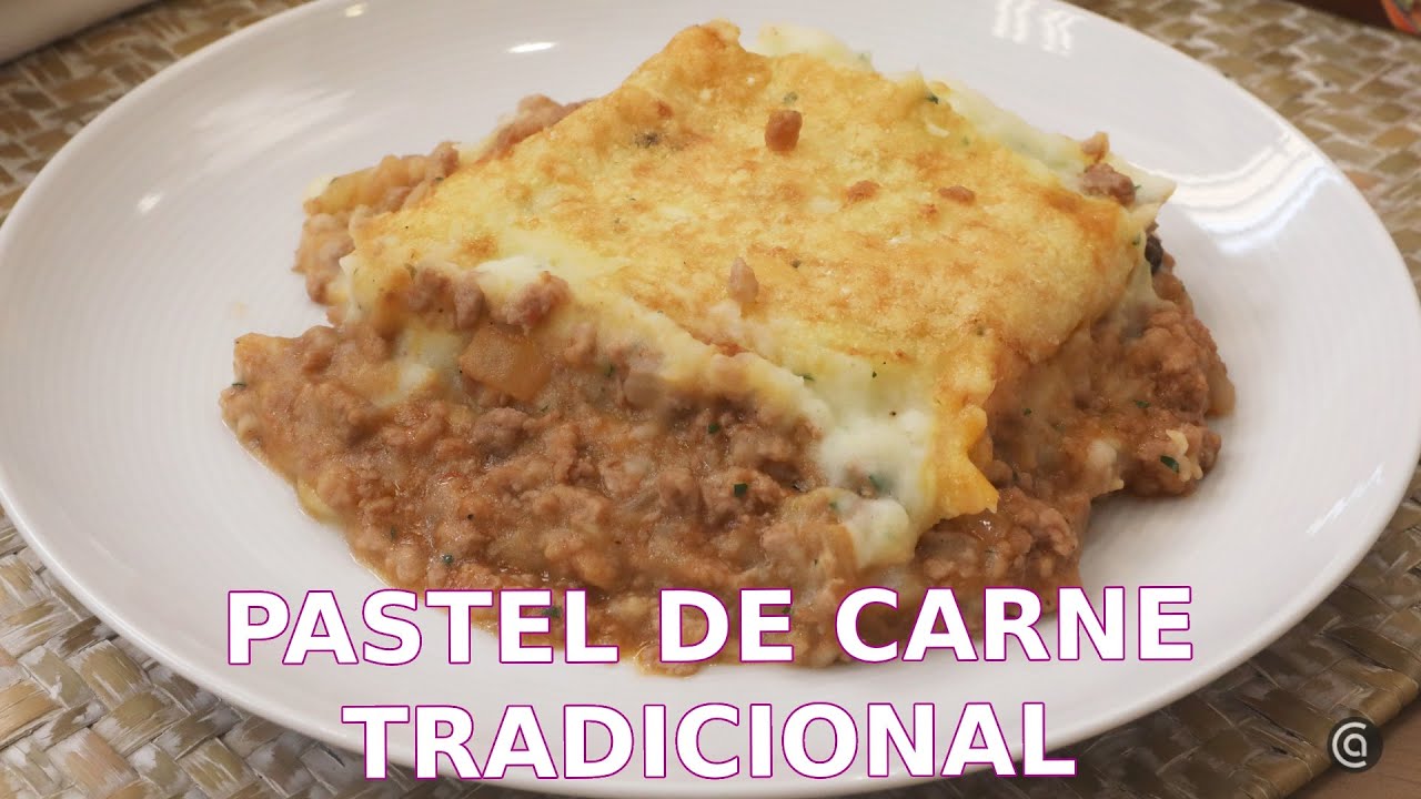 Receta tradicional: Pastel de carne casero de la abuela