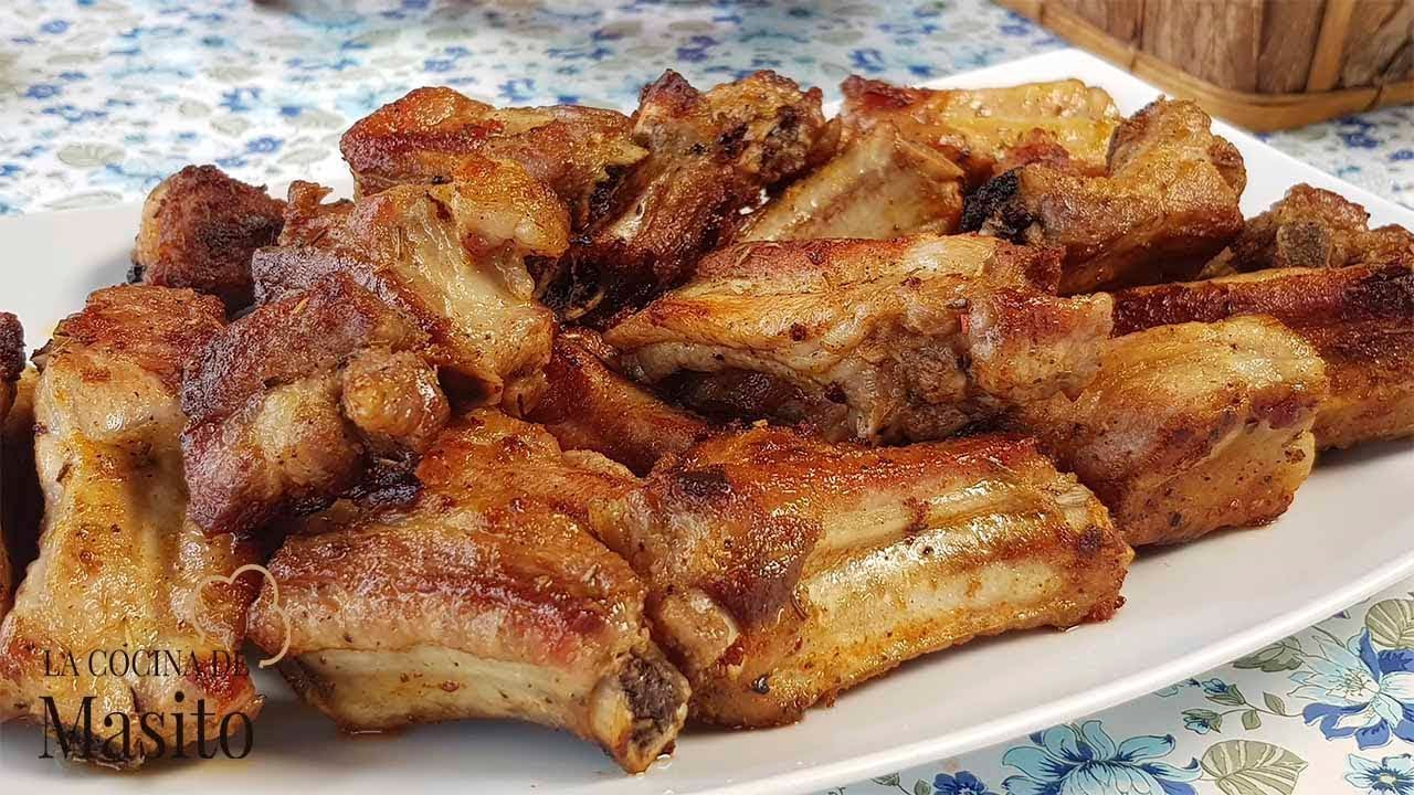 Recetas de costillas de cerdo al estilo tradicional de la abuela