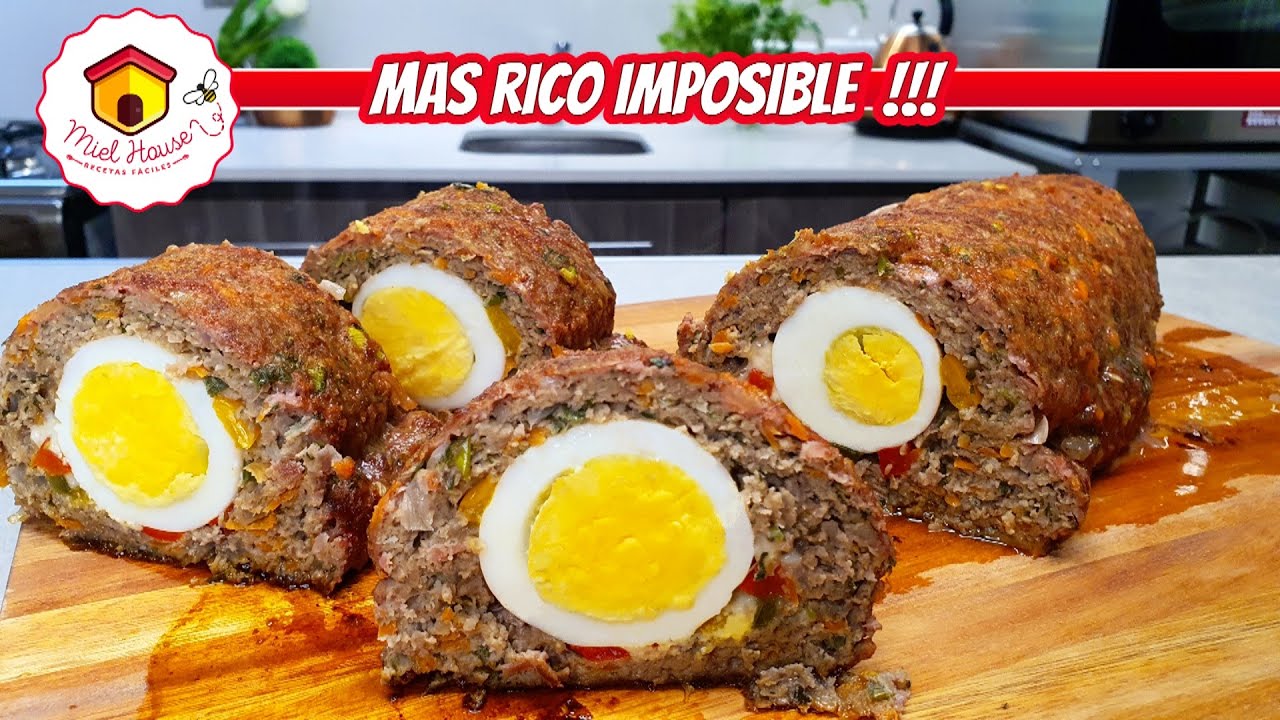 Rollo de carne picada: ¡Delicia en tu mesa!