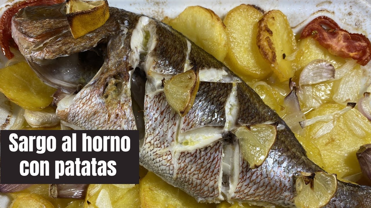 Sargo al Horno al Estilo Gallego