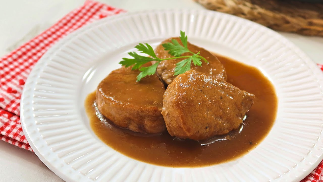 Solomillo con salsa de Pedro Ximénez