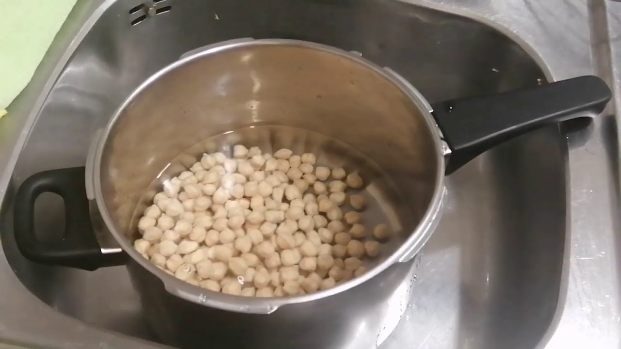 Tiempo de cocción de garbanzos en olla a presión