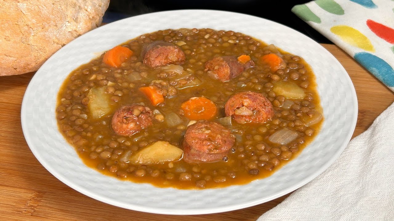 Tiempo de cocción de lentejas con chorizo