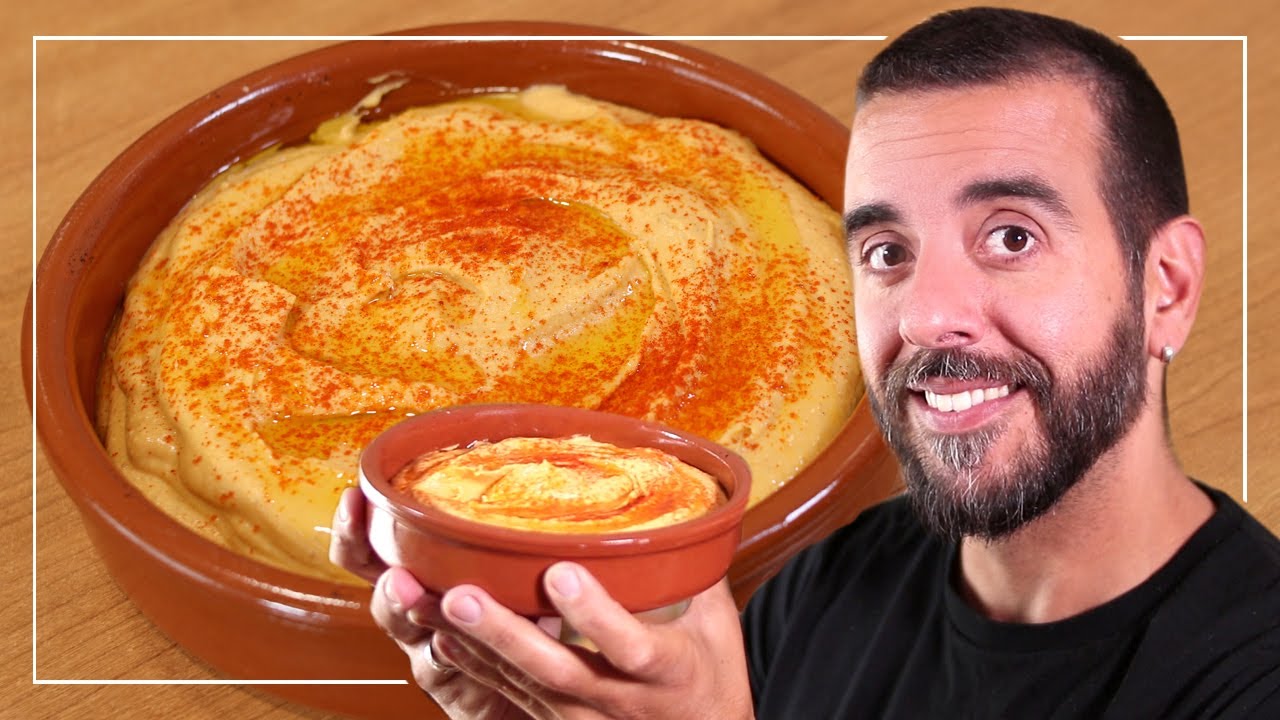 ¿Cómo se prepara el humus de garbanzos?