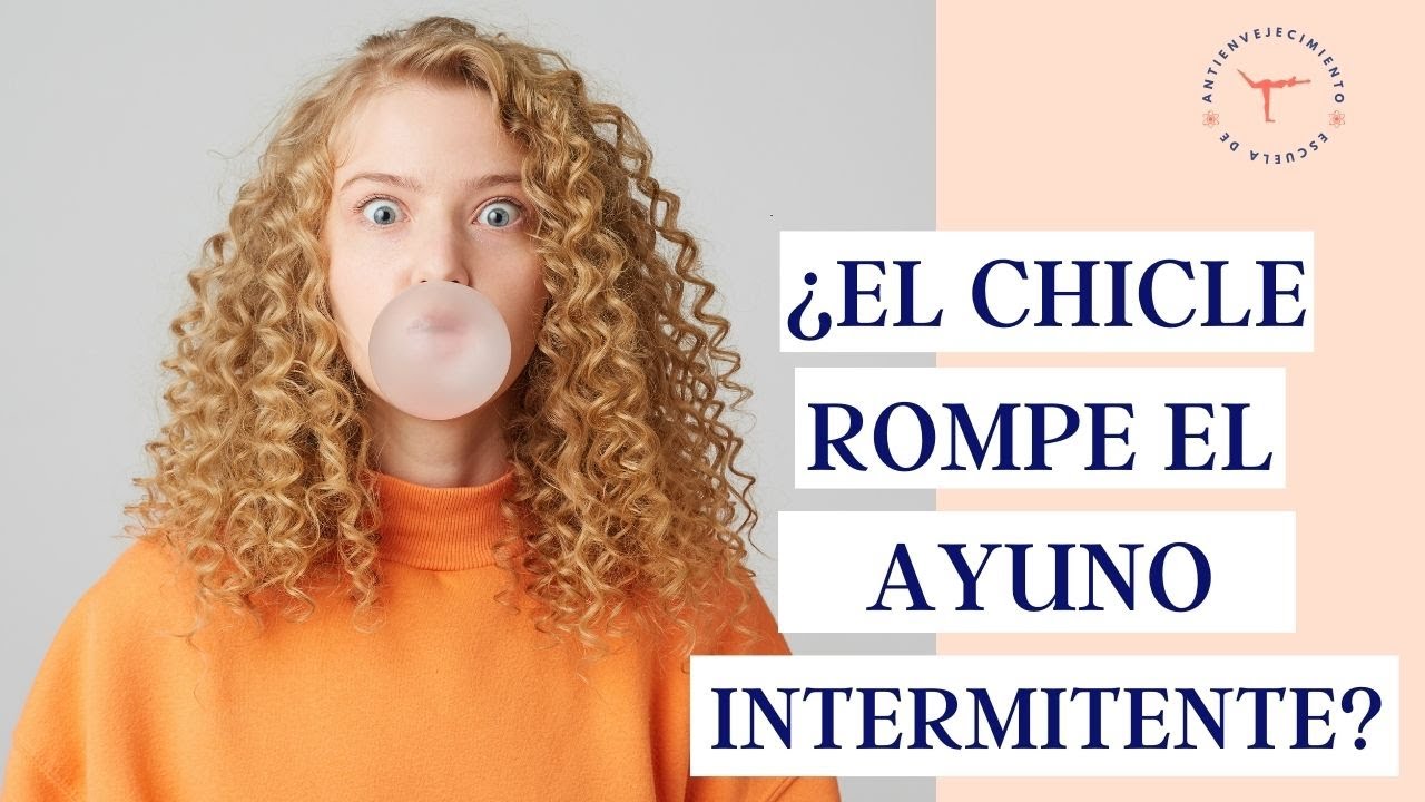 ¿Es posible mascar chicle durante el ayuno?