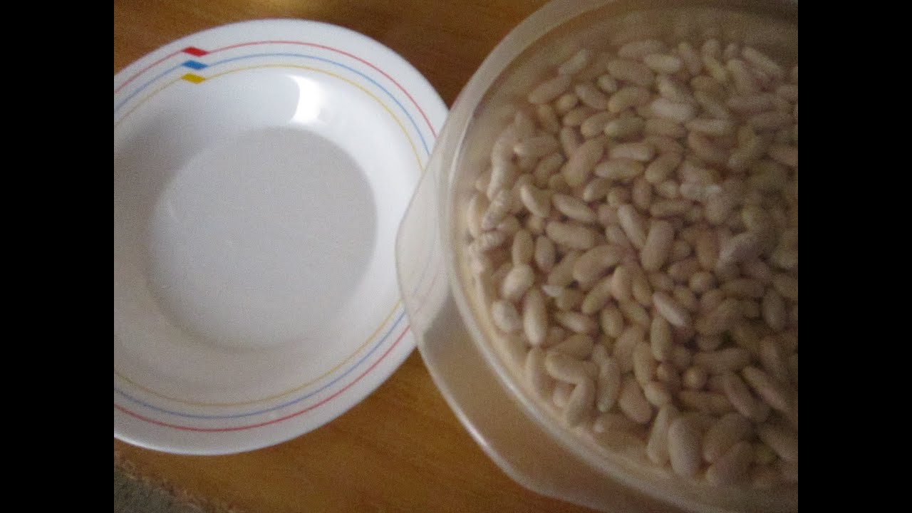 Cantidad de alubias necesarias para alimentar a 4 personas