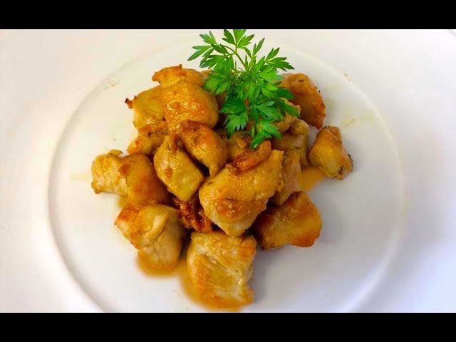 Cómo hacer pechuga de pavo al ajillo