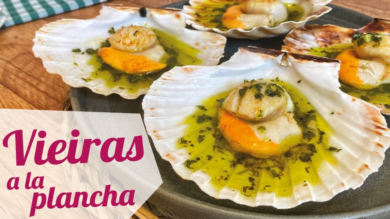 Cómo preparar vieiras congeladas